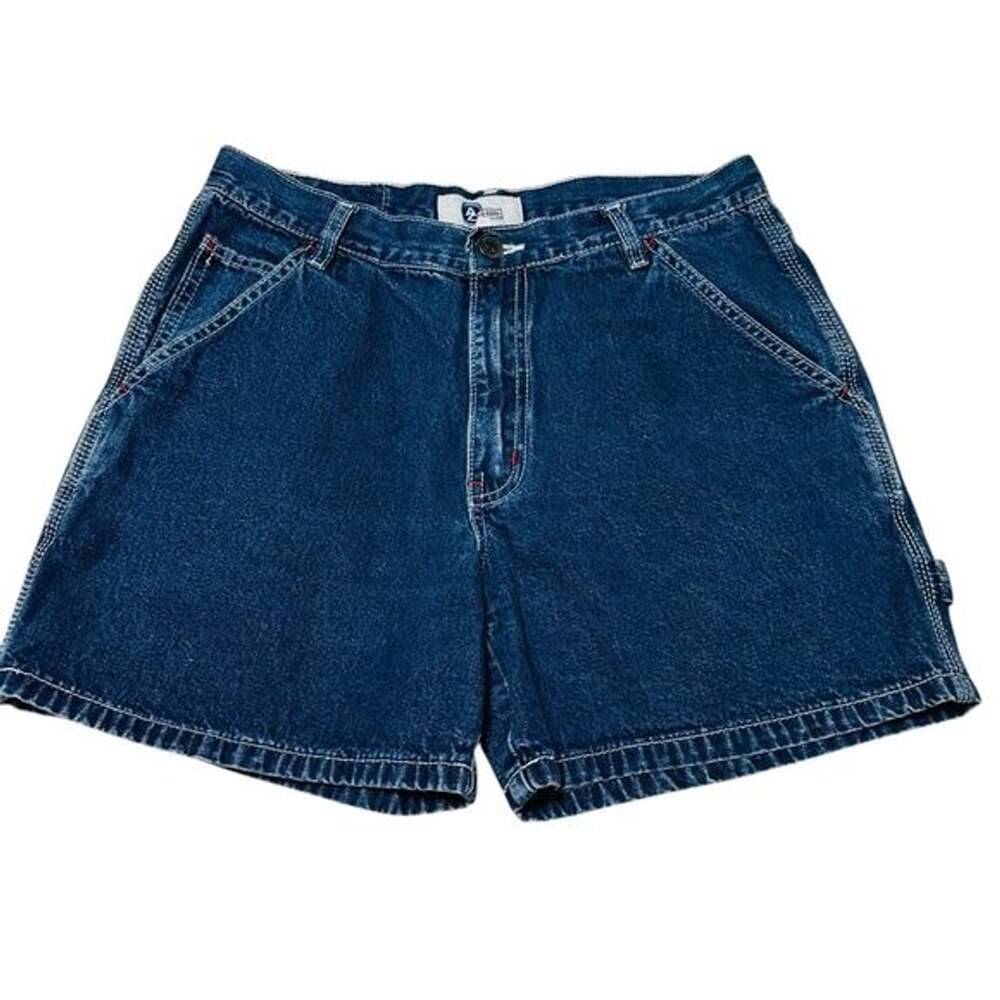 Arizona Jean Company Dungarees 100% Cotton Denim Shorts Size 7 Junior